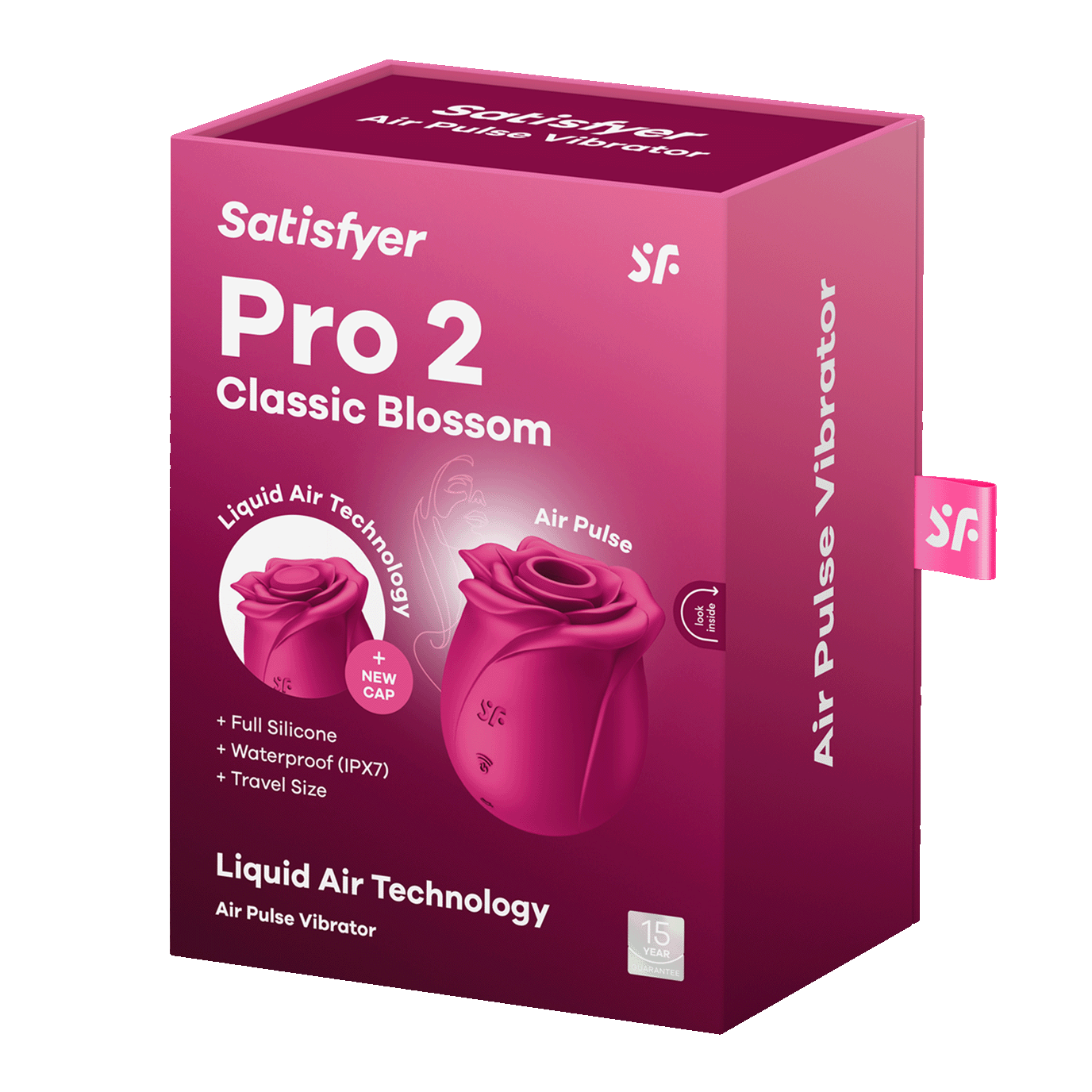 Вакуумный стимулятор клитора Satisfyer Pro 2 Classic Blossom_2