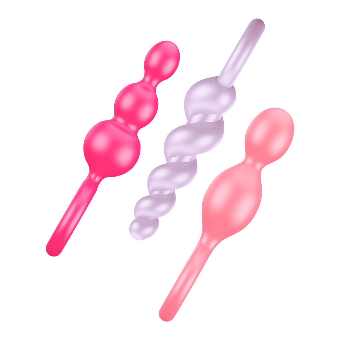 Набор анальных стимуляторов Satisfyer Plugs цветной_2