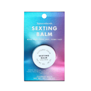 Возбуждающий бальзам для клитора Bijoux Indiscrets SEXTING BALM с ароматом пряного имбиря, 8г_5 Возбуждающий бальзам для клитора Bijoux Indiscrets SEXTING BALM с ароматом пряного имбиря, 8г_5
