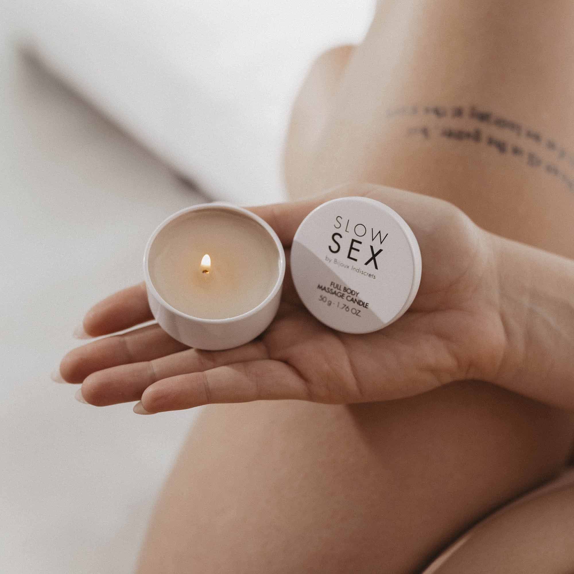 Массажная свеча для всего тела Bijoux Indiscrets Slow Sex, 50 г_1 Массажная свеча для всего тела Bijoux Indiscrets Slow Sex, 50 г_1
