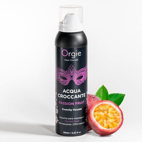 Хрустящая пенка для массажа Orgie Acqua Croccante Passion Fruit 150 мл _2