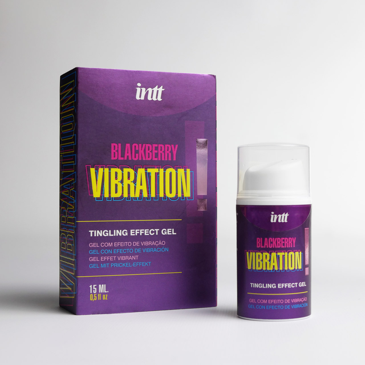 Увлажняющий гель для тела BLACKBERRY VIBRATION, 15 мл_2