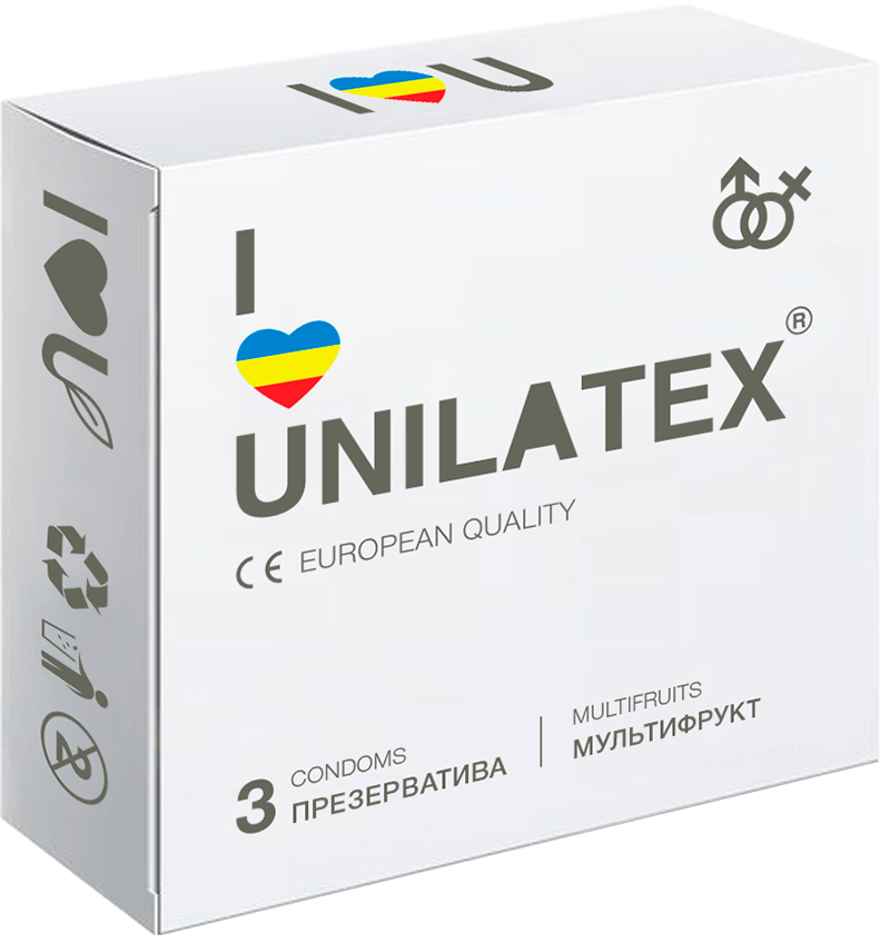 Презервативы фруктовые Unilatex Multifruits 3 шт_3