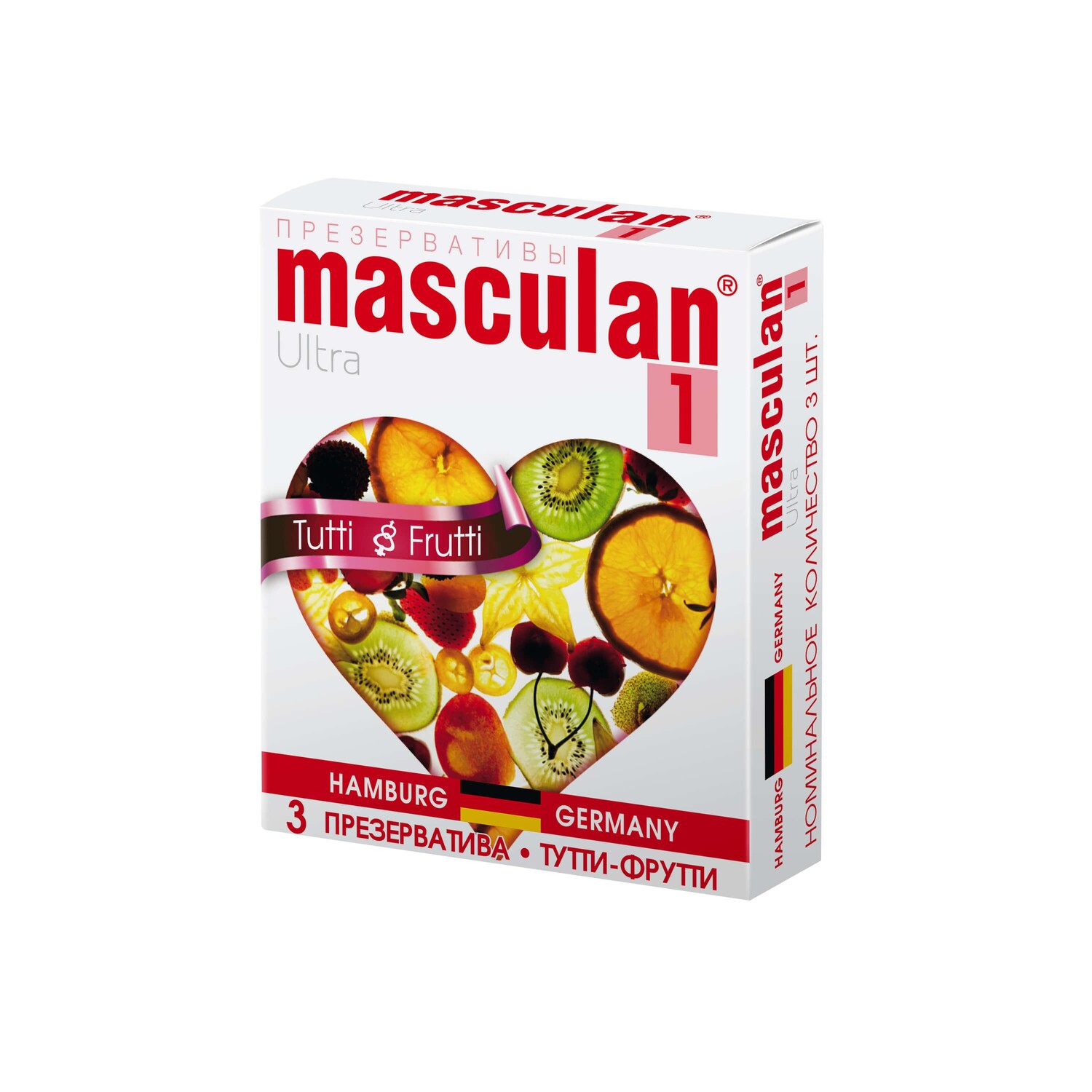Презервативы фруктовые Masculan Tutti-Frutti, 3 шт. _1
