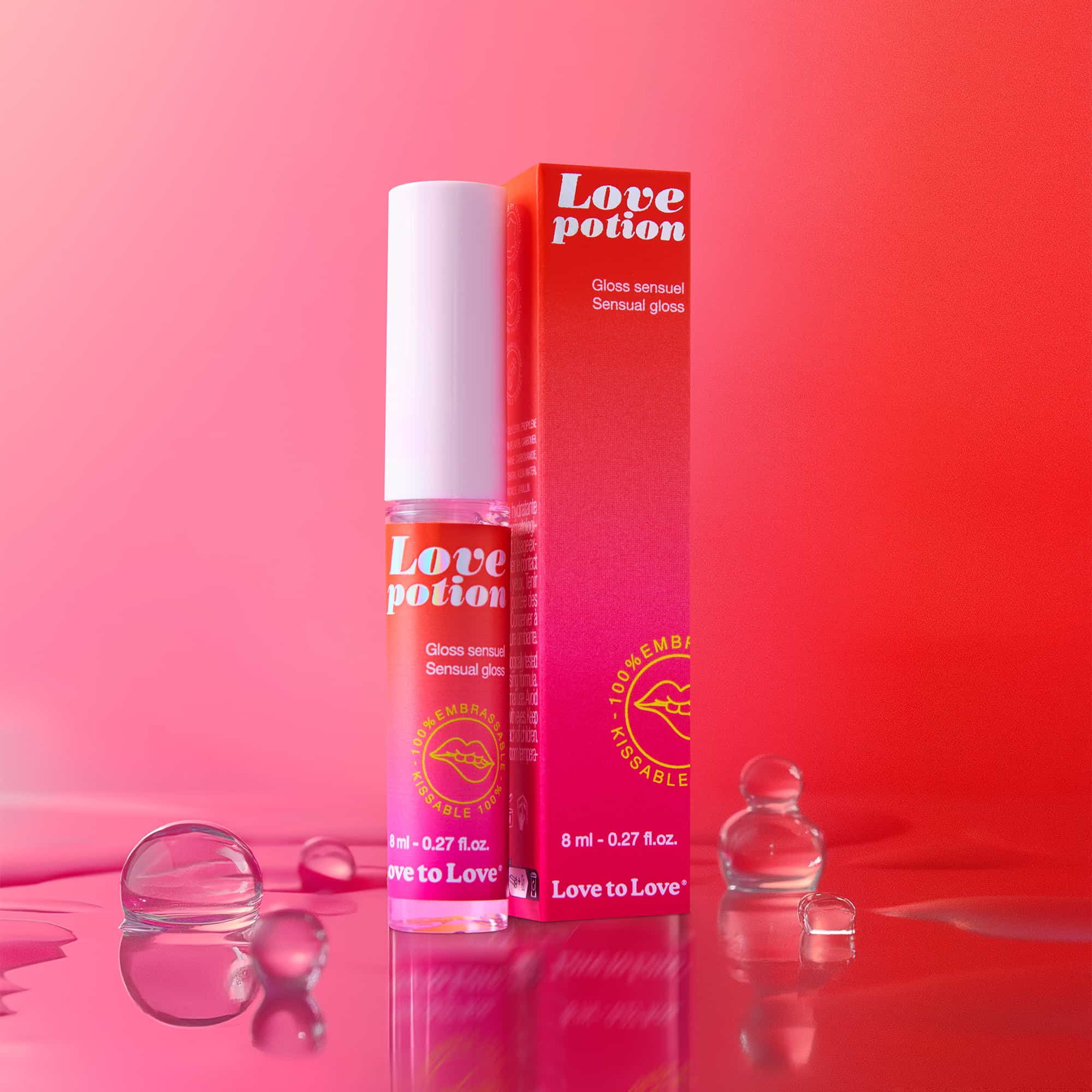 Возбуждающий блеск для губ Love to Love Love Potion - Gloss Sensuel - 8 мл._1