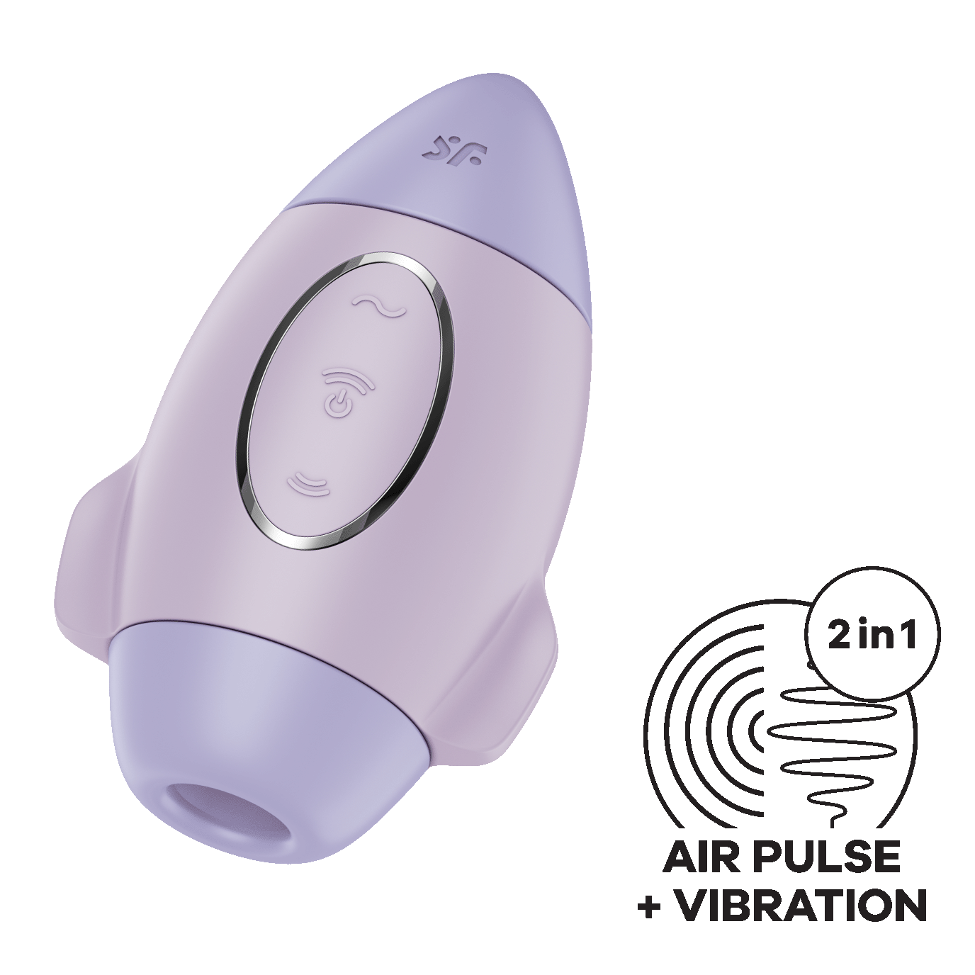 Вакуумный стимулятор клитора Satisfyer Mission Control, фиолетовый_1