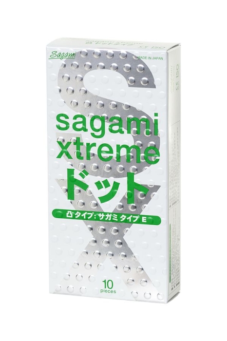 Презервативы Sagami Xtreme Type-e точечные 10 шт._3