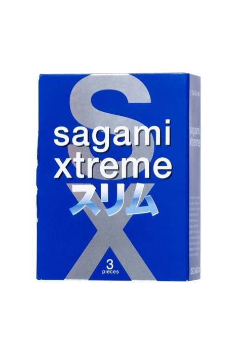 Презервативы Sagami Xtreme Feel Fit анатомические 3 шт._2