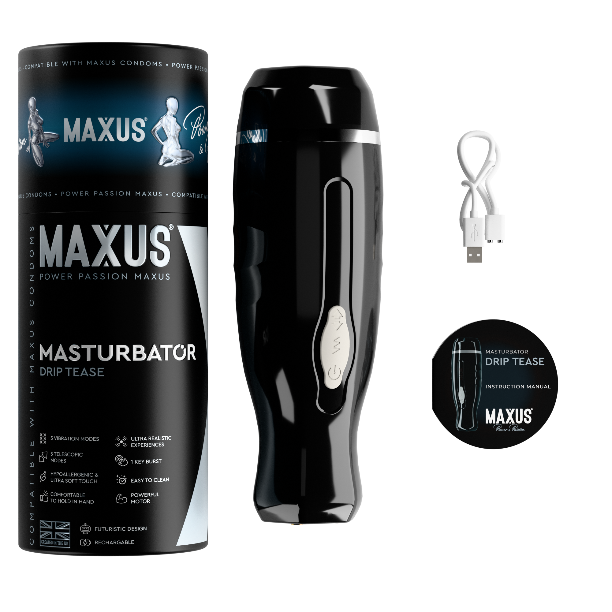 Мастурбатор Maxus Drip Tease (Дрип Тиз)_2