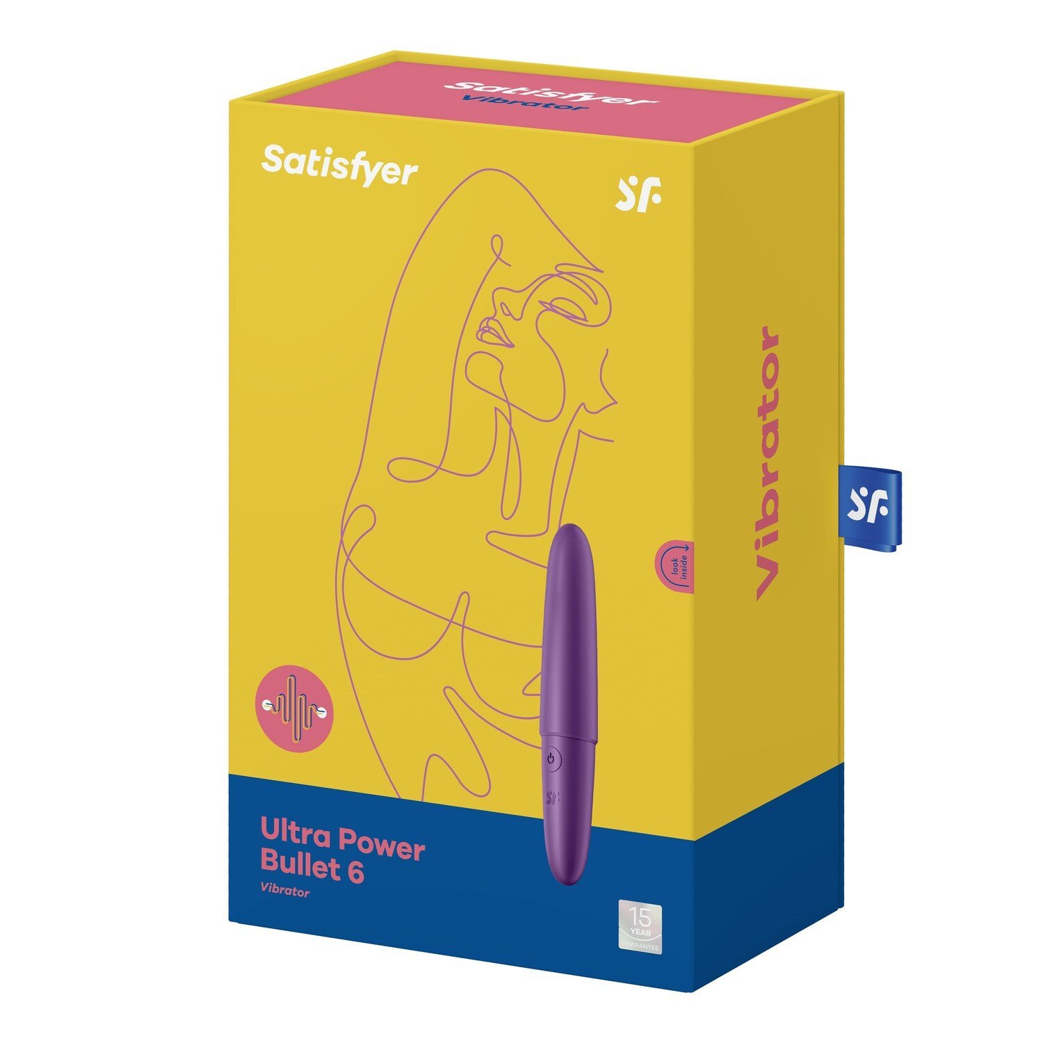 Мини вибромассажер Satisfyer Ultra Power Bullet 6, фиолетовый_1