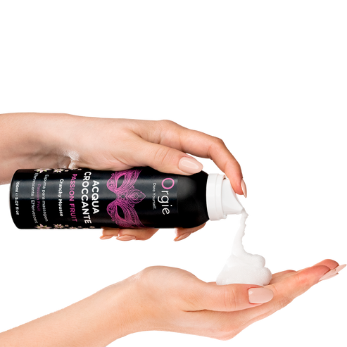 Хрустящая пенка для массажа Orgie Acqua Croccante Passion Fruit 150 мл _3