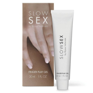 Лубрикант Bijoux Indiscrets Finger Play Gel - SLOW SEX на водной основе, 30мл_1 Лубрикант Bijoux Indiscrets Finger Play Gel - SLOW SEX на водной основе, 30мл_1