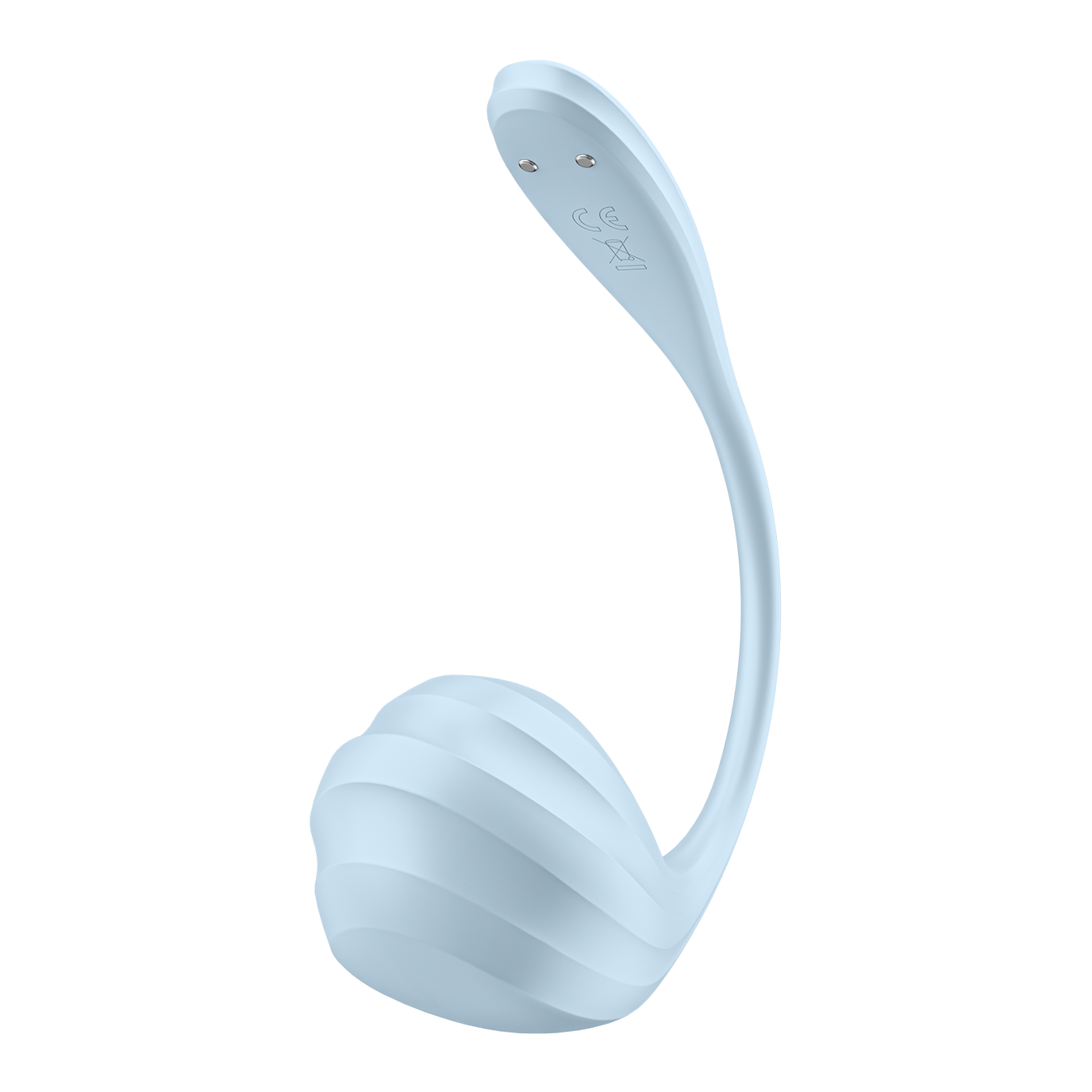 Виброяйцо Satisfyer Smooth Petal, голубой_5