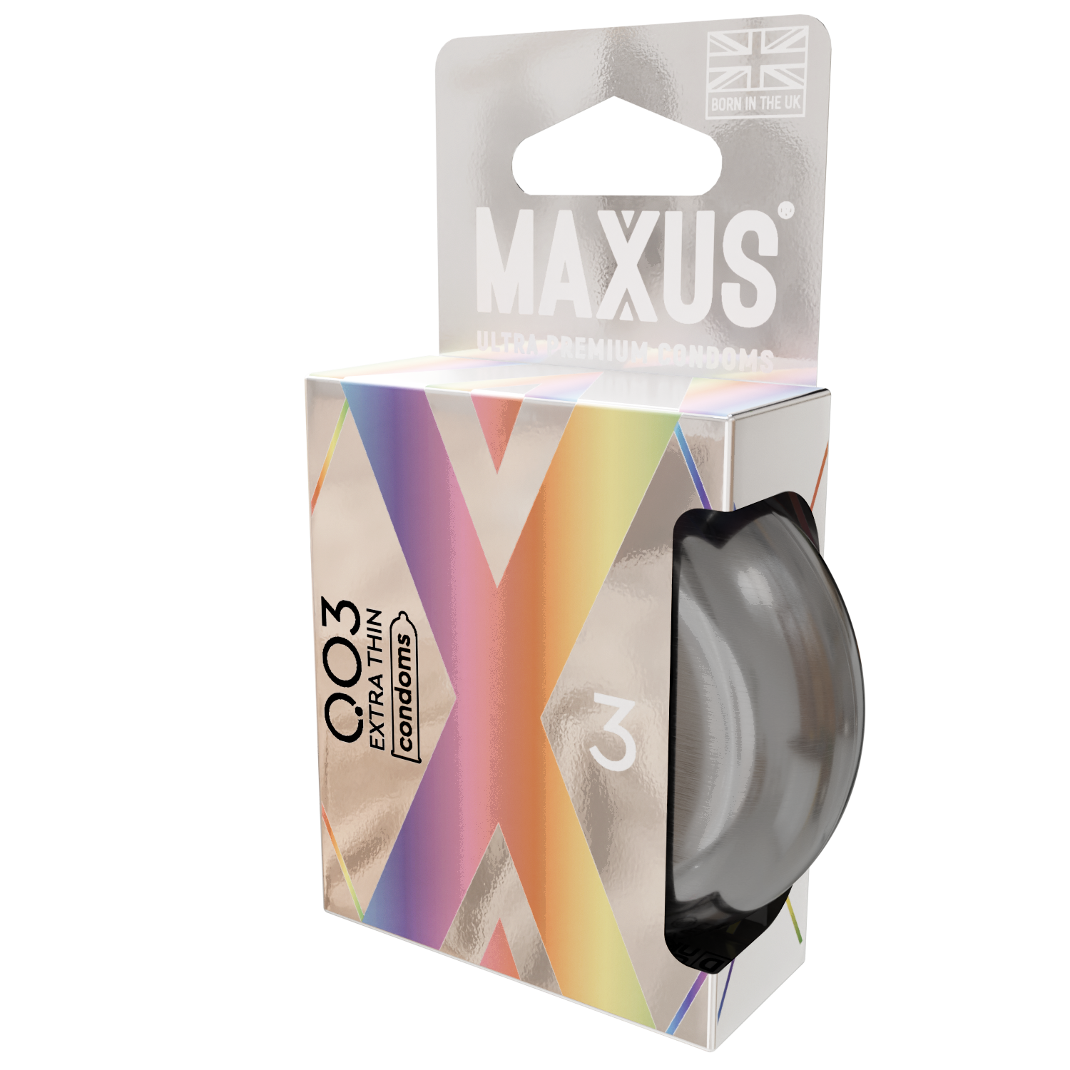 Презервативы MAXUS 003 №3 в железном кейсе, экстремально тонкие, 3 шт_3