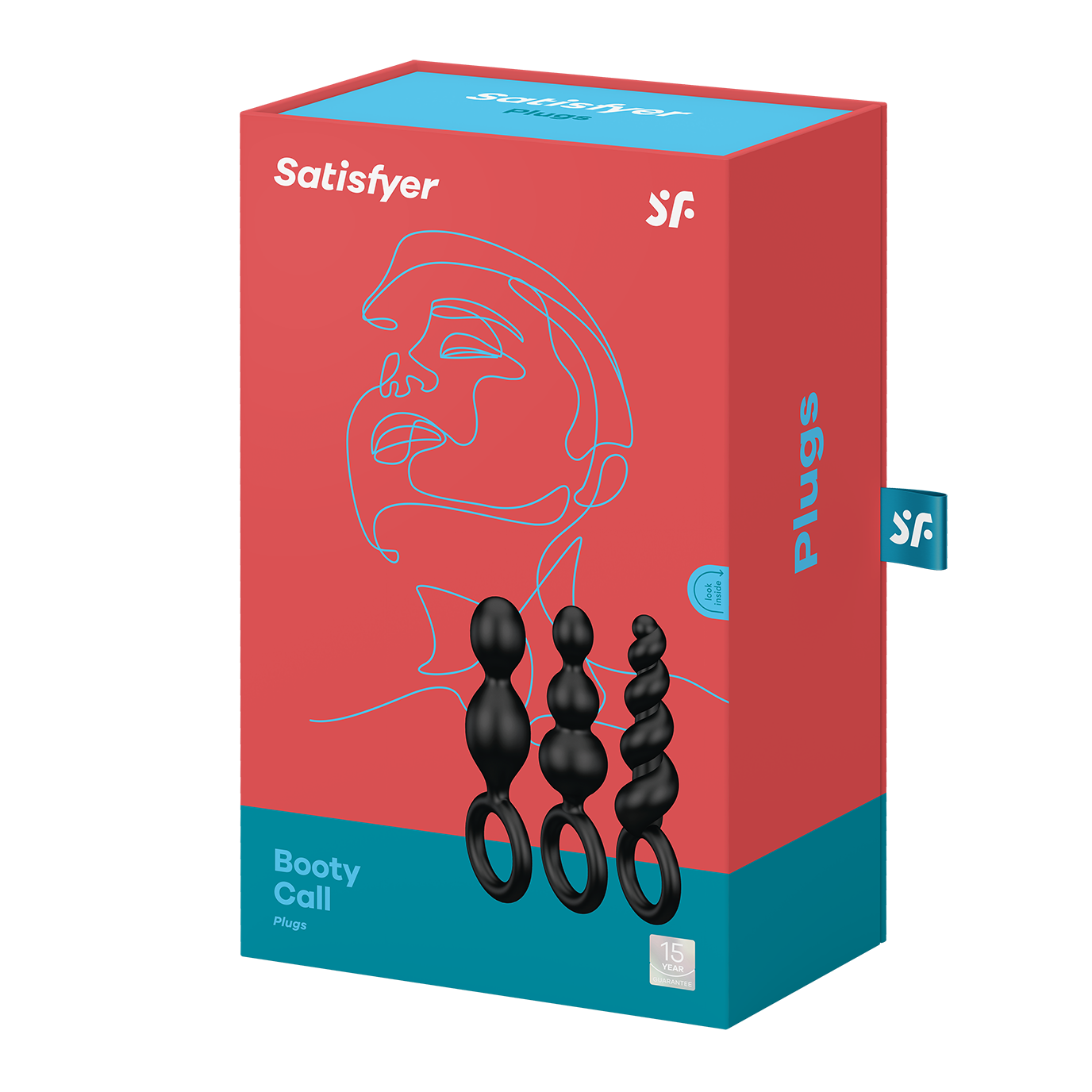Набор анальных стимуляторов Satisfyer Plugs, черный_3