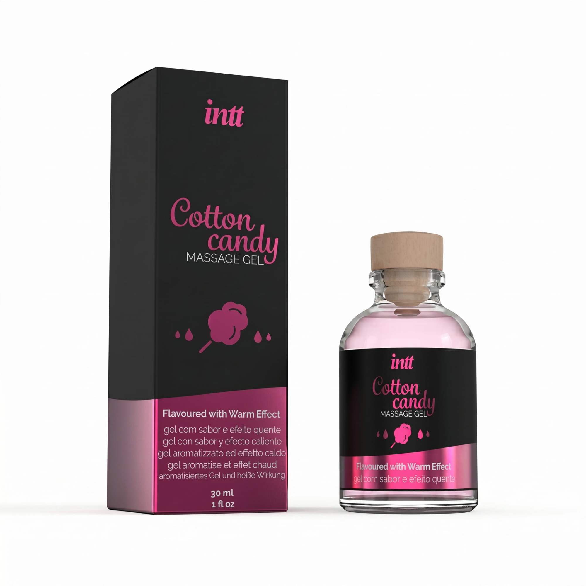 Массажный гель, Intt Cotton Candy, 30мл_1