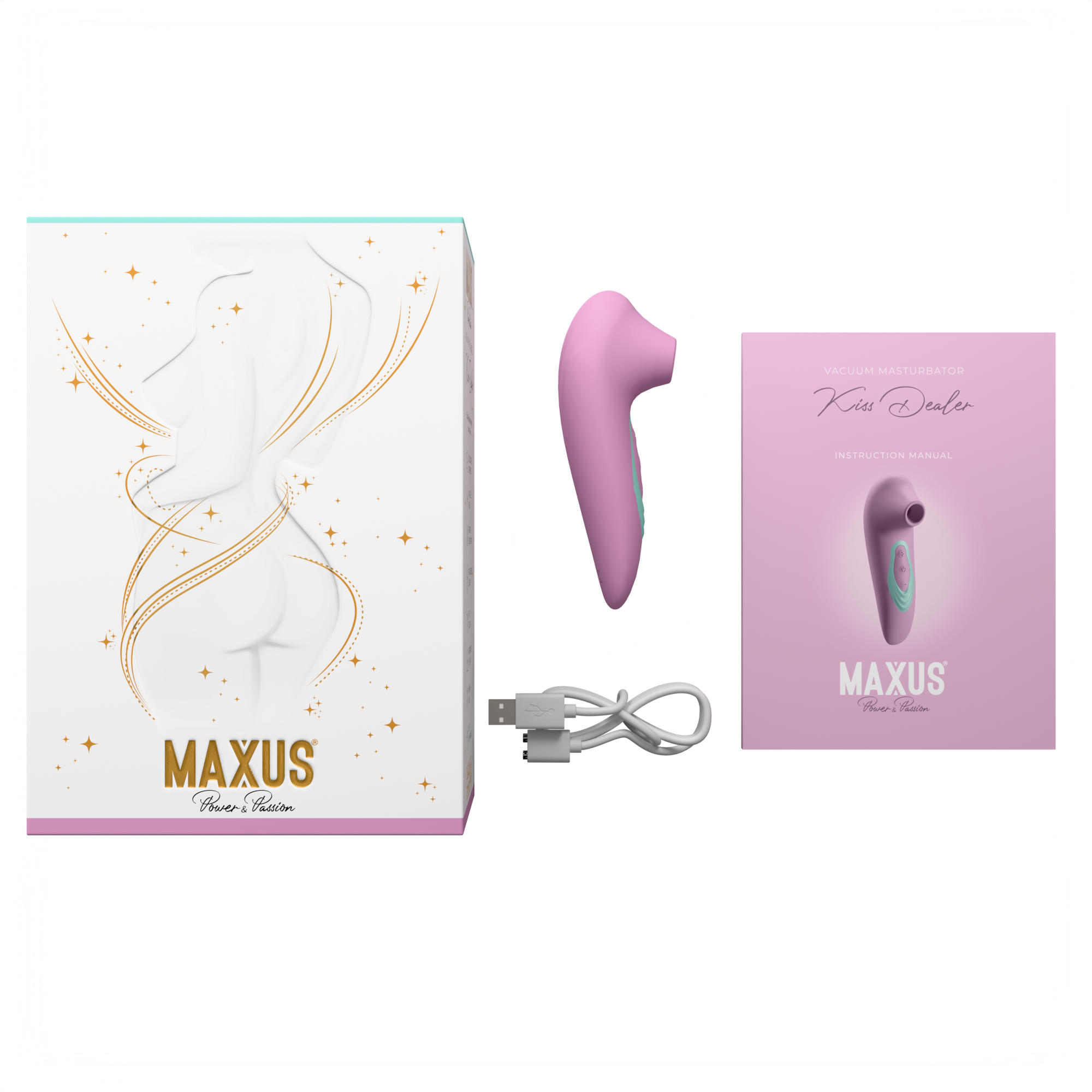 Вакуумный стимулятор Maxus Kiss Dealer (Кисс Диллер)_2
