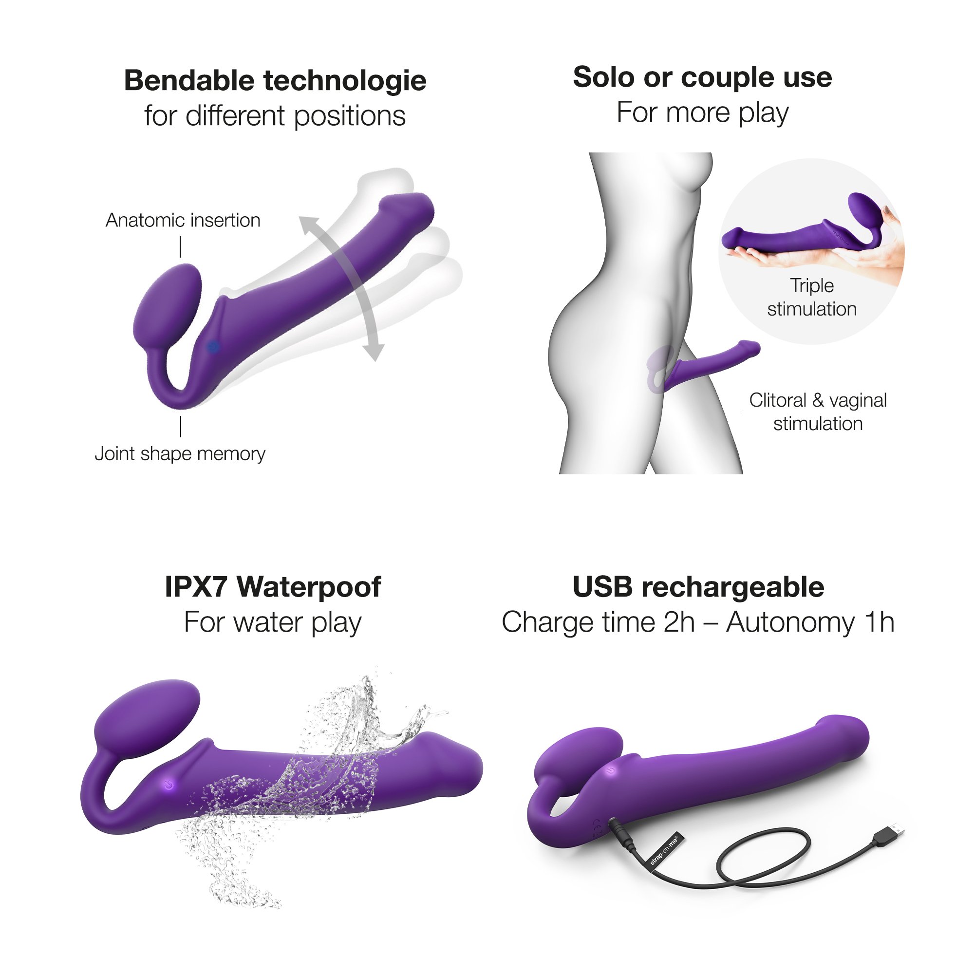 6013939 - image 3 - vibrating-bendable-strap-on-L-strap-on-me-purple-2000X2000 6013939 - image 3 - vibrating-bendable-strap-on-L-strap-on-me-purple-2000X2000