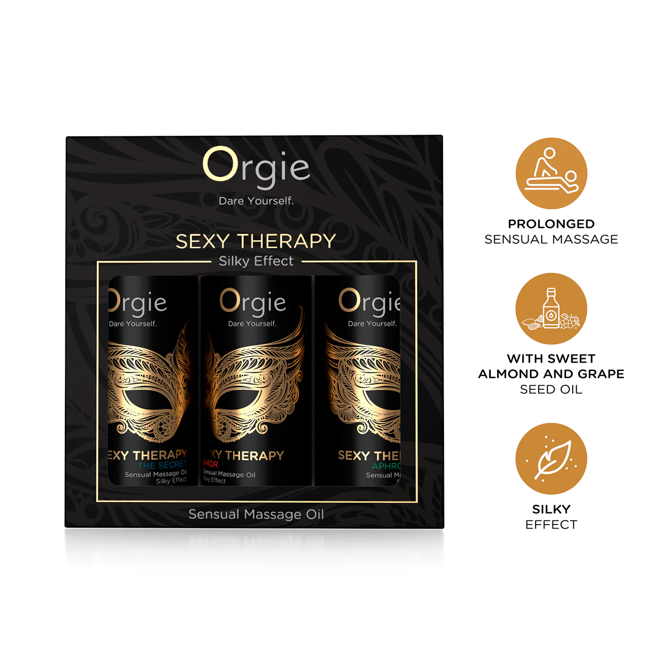 Набор массажных масел Orgie SEXY THERAPY MINI SIZE COLLECTION 3 X 30ml_2 Набор массажных масел Orgie SEXY THERAPY MINI SIZE COLLECTION 3 X 30ml_2