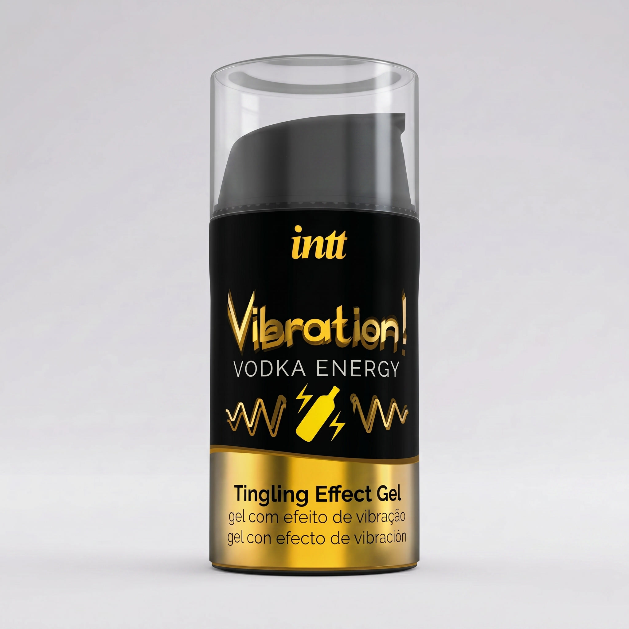 Жидкий интимный гель с эффектом вибрации Vodka Energy, 15мл_2