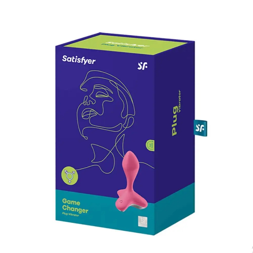 Анальная пробка с вибрацией Satisfyer Game Changer, розовая_1