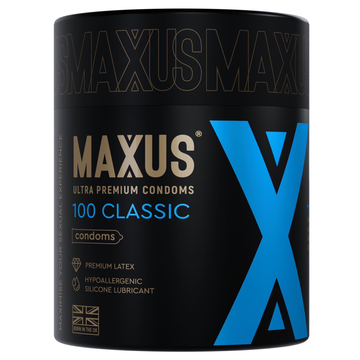 Презервативы MAXUS Classic №100 в железном кейсе, классические X-edition, 100 шт_5