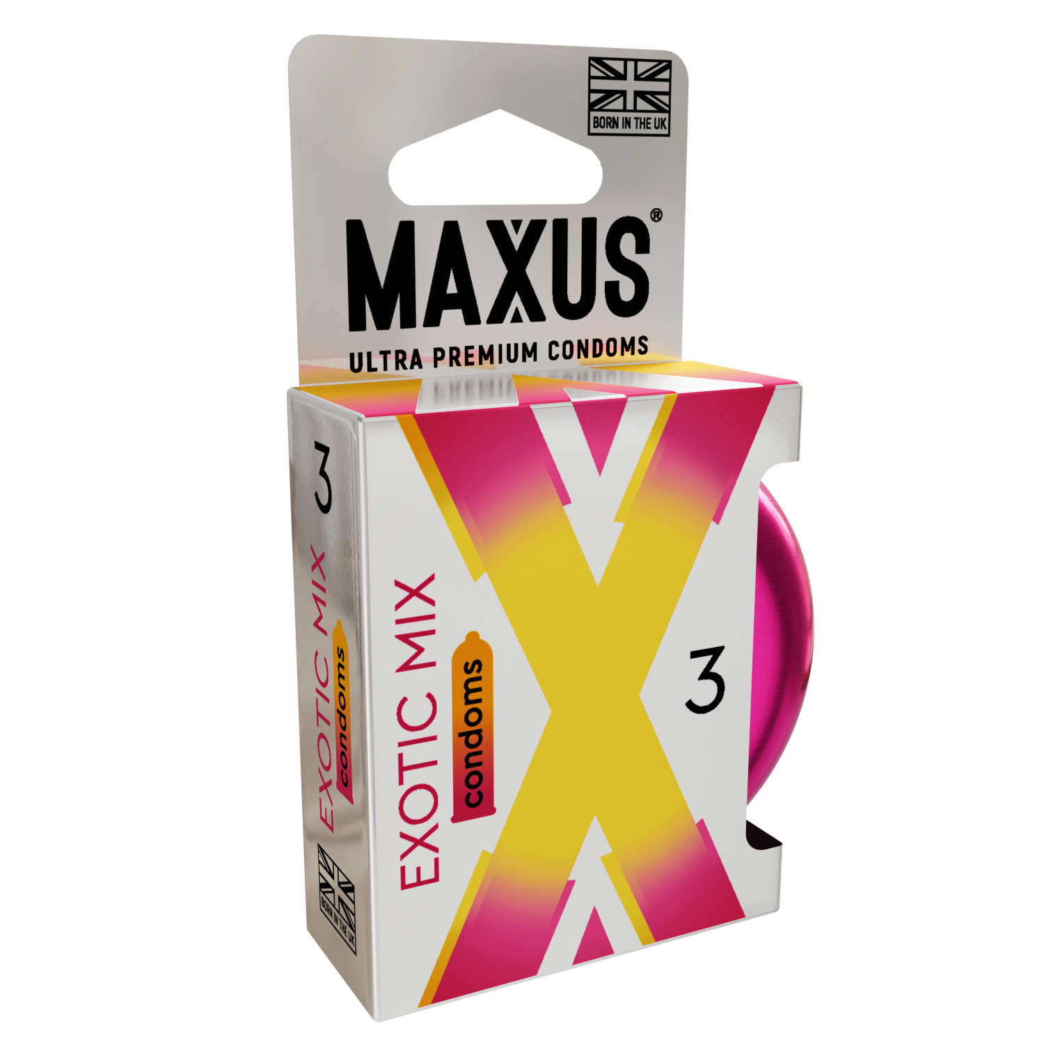 Презервативы MAXUS Exotic Mix, ароматизированные, 3 шт_2