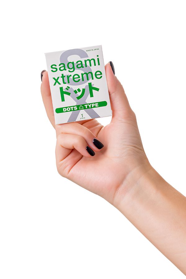 Презервативы Sagami Xtreme Type-e точечные 1 шт._2