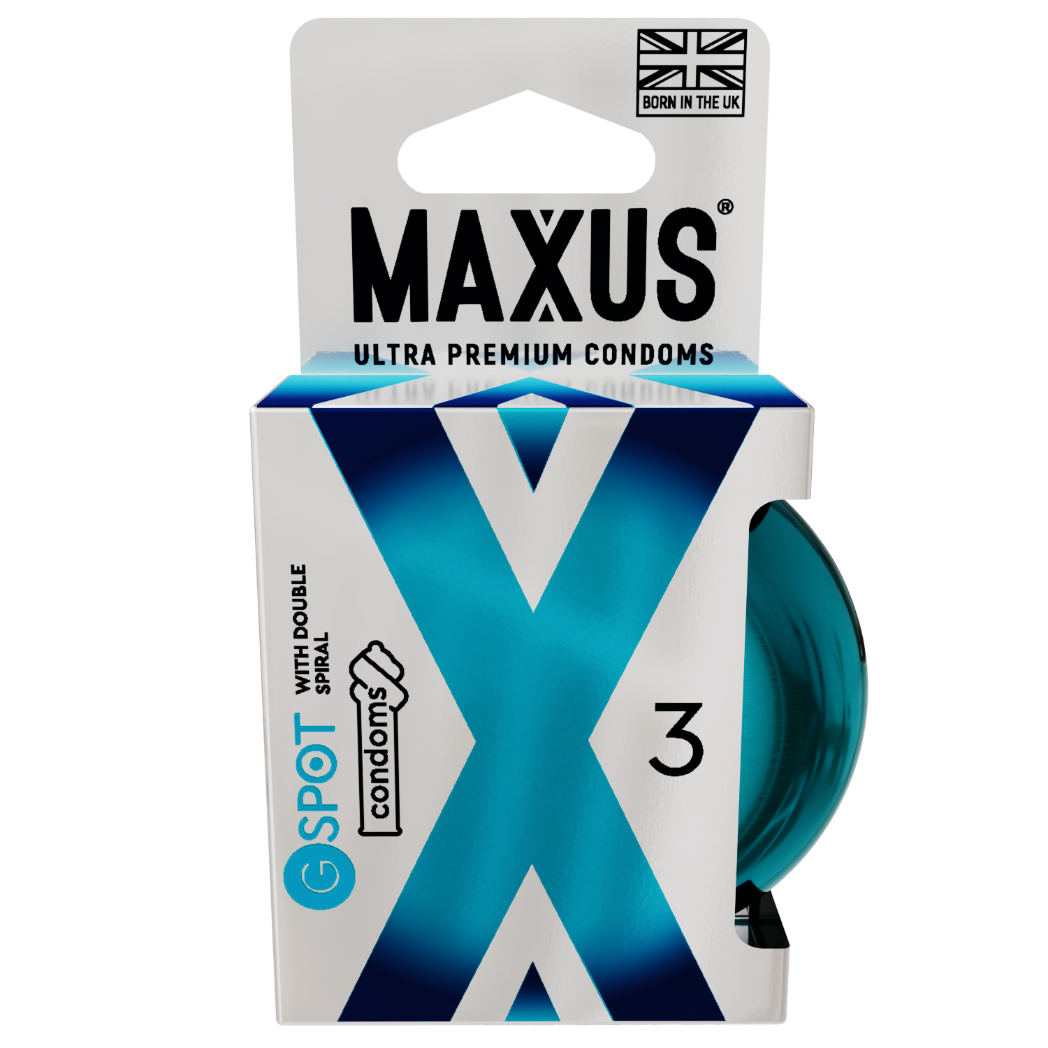 Презервативы MAXUS G spot, двойная спираль, 3 шт_4