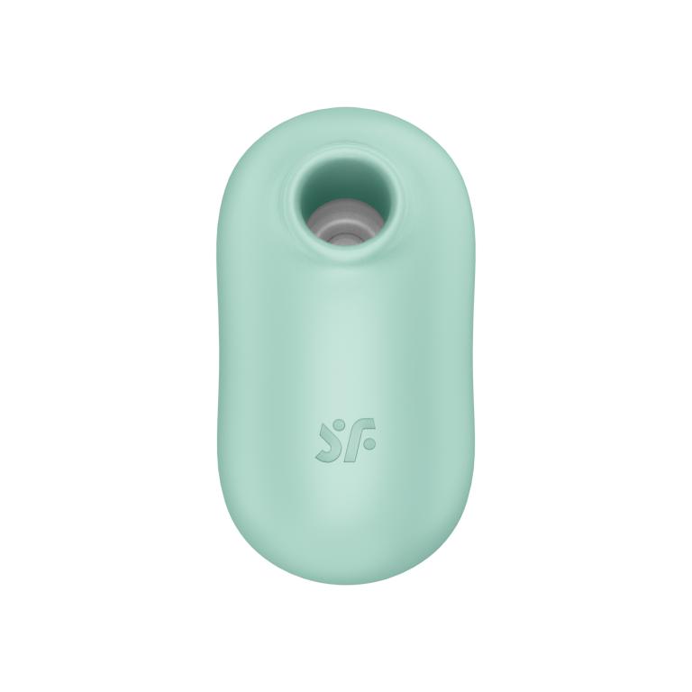 Вакуумно-клиторальный стимулятор с вибрацией Satisfyer Pro To Go 2, мятный_2