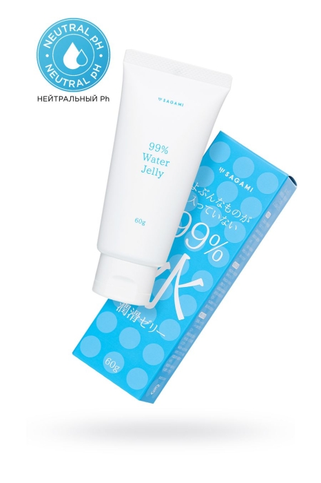 Гель смазка Sagami Original на водной основе 99% 60 мл._6