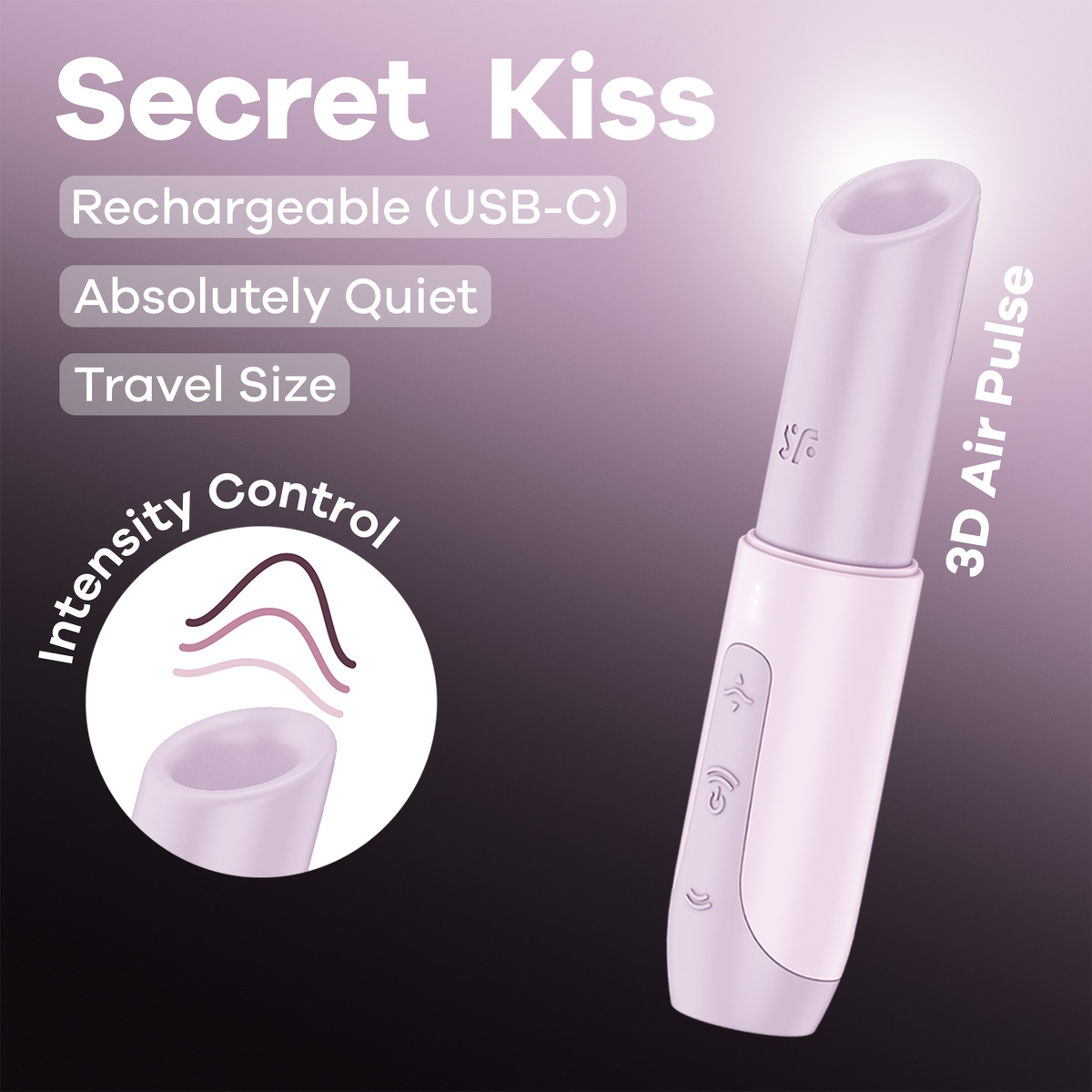 Вакуумный стимулятор Satisfyer SECRET KISS_2