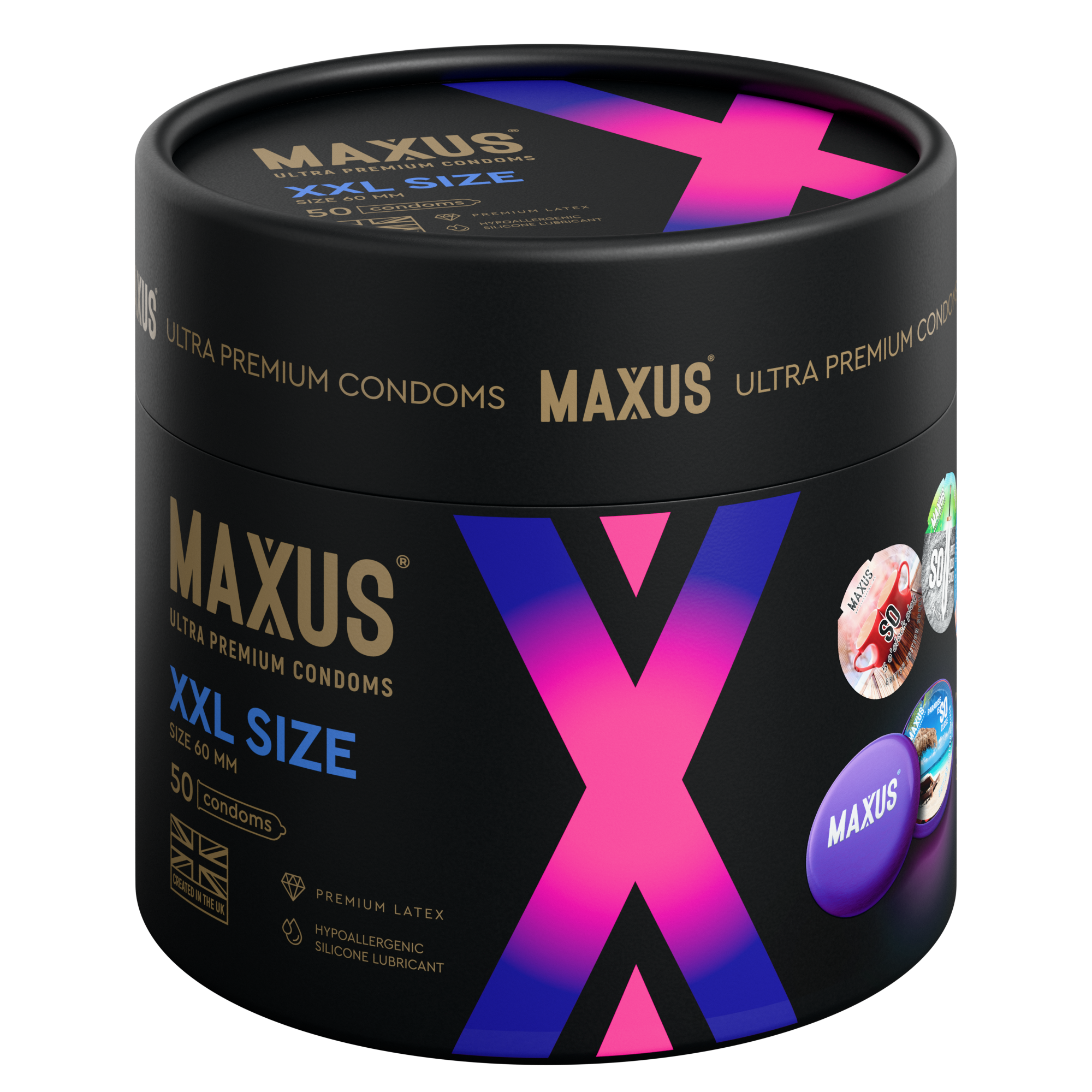 Презервативы MAXUS XXL, с увеличенным размером, 50 шт_4
