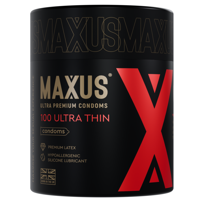 Презервативы MAXUS Ultra Thin с кейсом, ультратонкие X-Edition, 100 шт_2