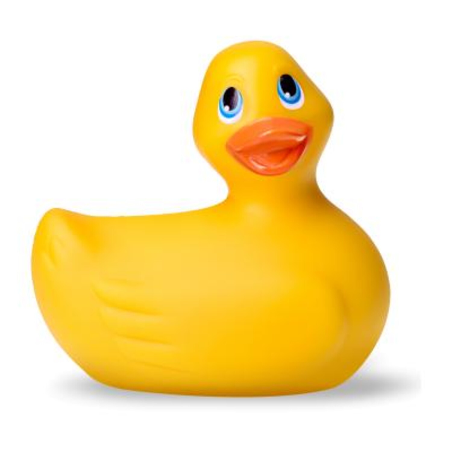 Вибратор-уточка Big Teaze Toys I Rub My Duckie 2.0, желтый E29000 (жен. вибратор)_1