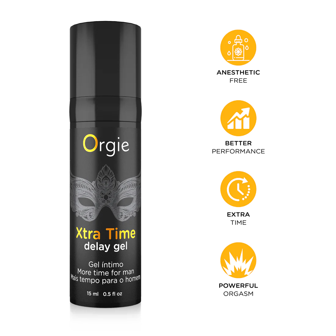 Продлевающий гель Orgie Xtra Time Delay Gel,15 мл_6