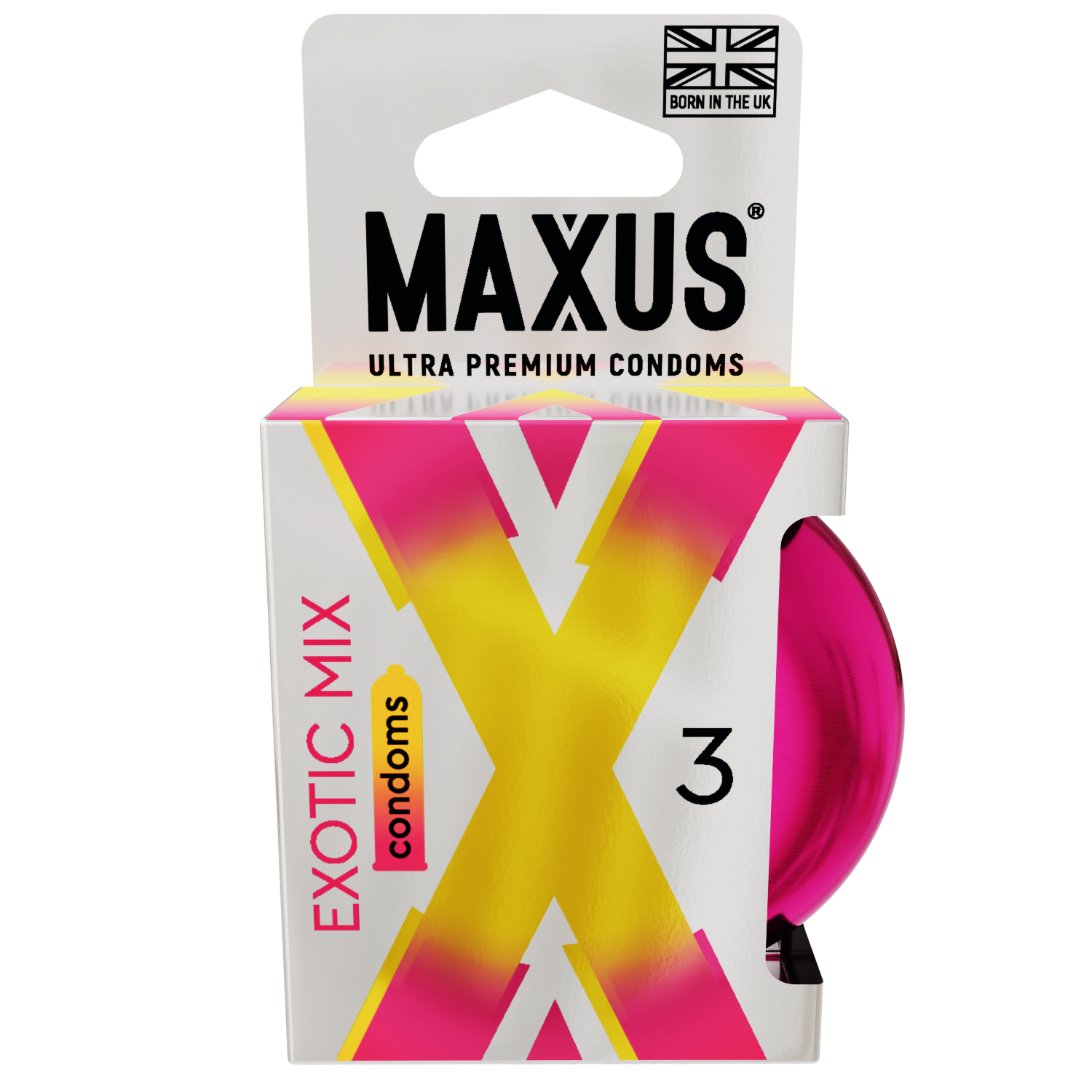 Презервативы MAXUS Exotic Mix, ароматизированные, 3 шт_3