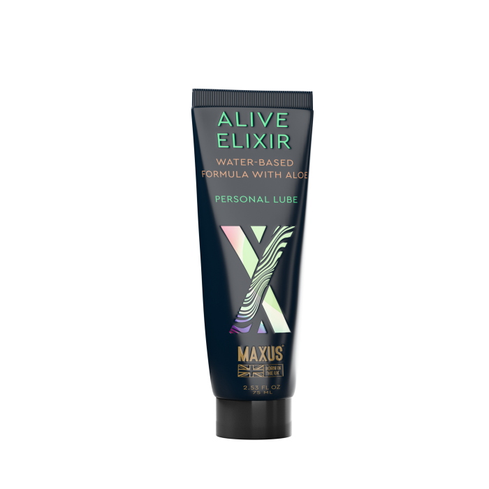 Интимный гель MAXUS Alive Elixir, на водной основе, Алоэ, 75 мл._1