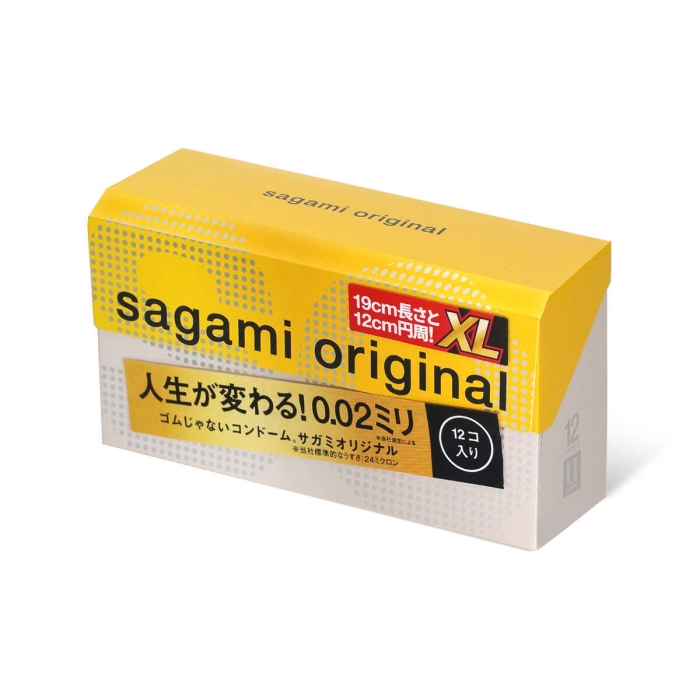 Презервативы Sagami Original 002 EXTRA LARGE (XL), полиуретан, 12 шт._1