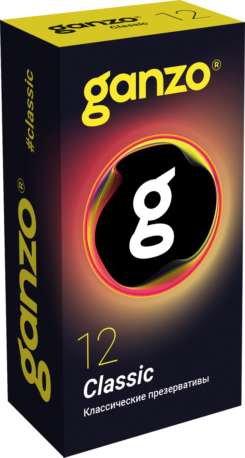Презервативы Ganzo Classic, классические, латекс, 18 см, 12 шт_2