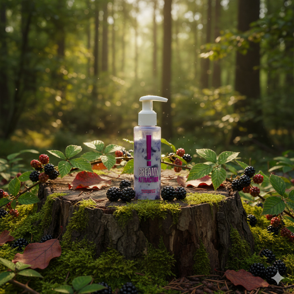 Увлажняющий крем-гель для тела CREAMY ATTRACTION BLACKBERRY, 100 мл_6