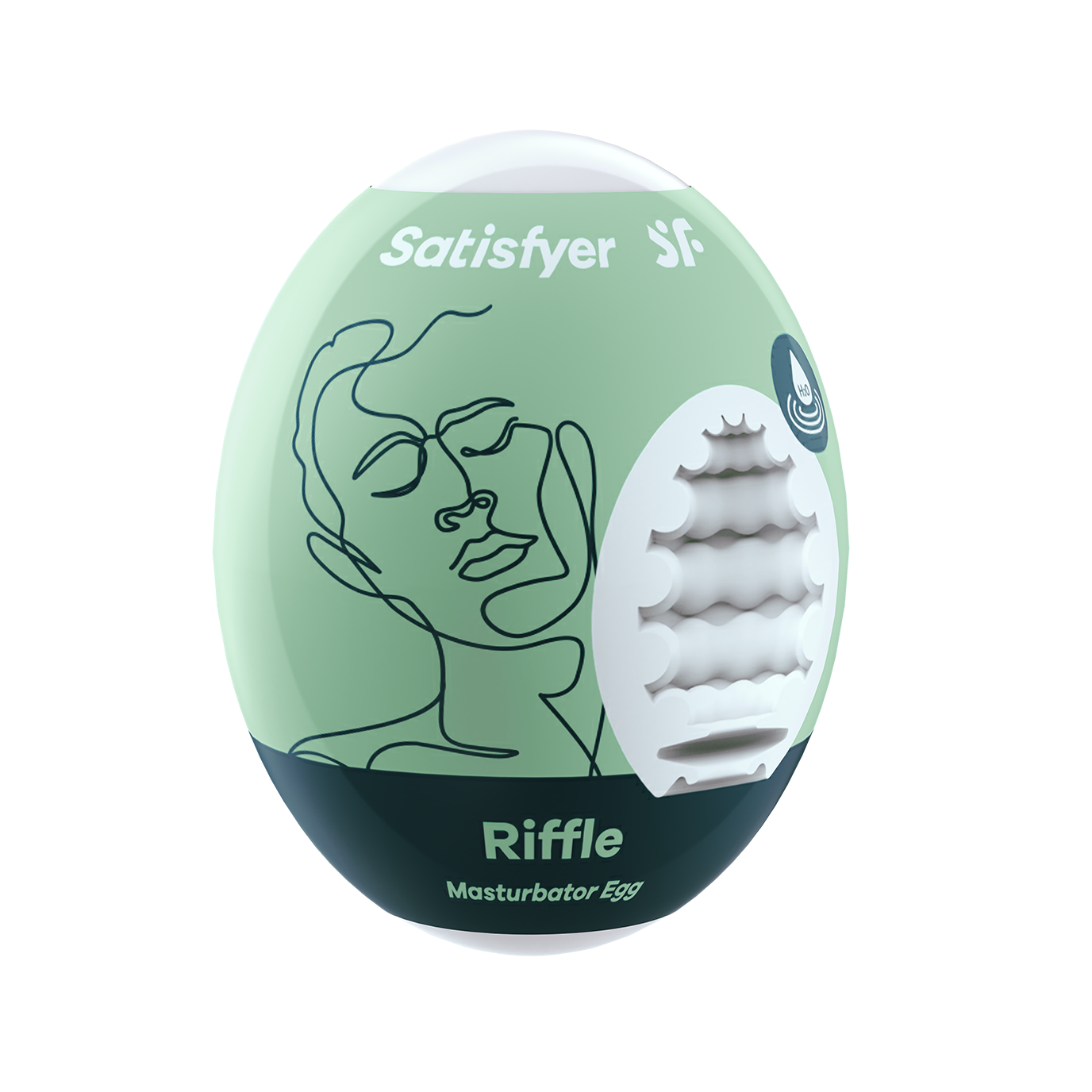 Мастурбатор яйцо Satisfyer Masturbator Egg Riffle_4