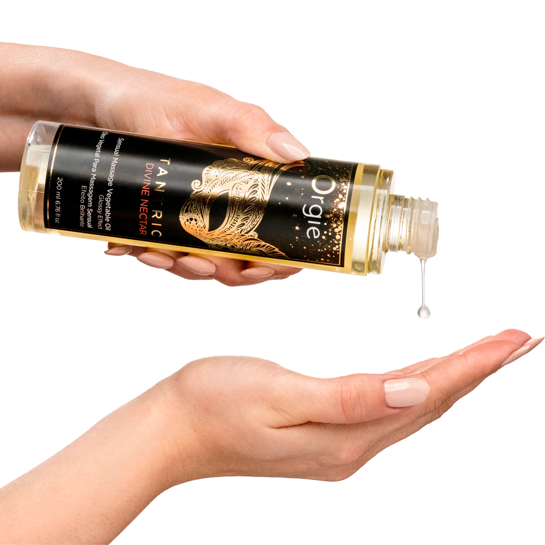 Растительное массажное масло Orgie TANTRIC DIVINE NECTAR, 200 мл_5