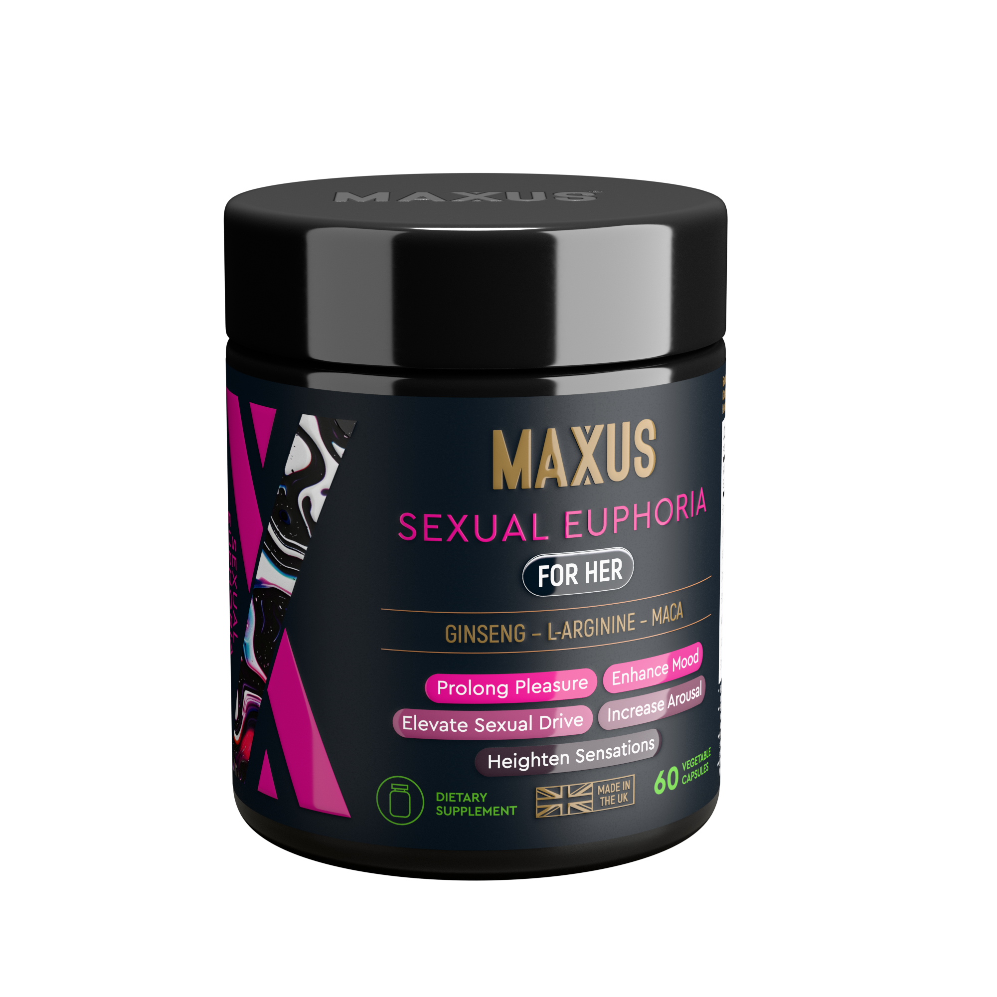 БАД MAXUS Сексуальная Эйфория для неё, Sexual Euphoria for her, 60 капсул_1