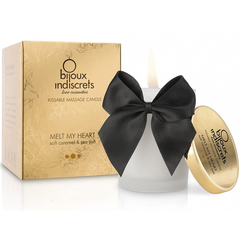 Массажное масло (свеча) Bijoux Indiscrets MELT MY HEART - Caramel, 70мл_4