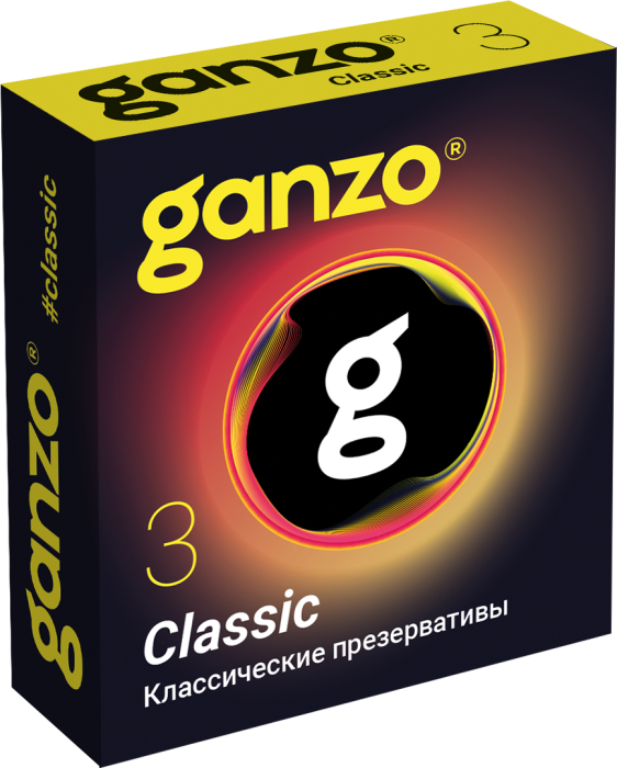 Презервативы Ganzo Classic, классические, латекс, 18 см, 3 шт_3