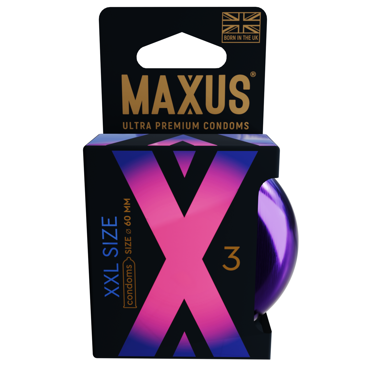 Презервативы MAXUS XXL, с увеличенным размером, 3 шт_1