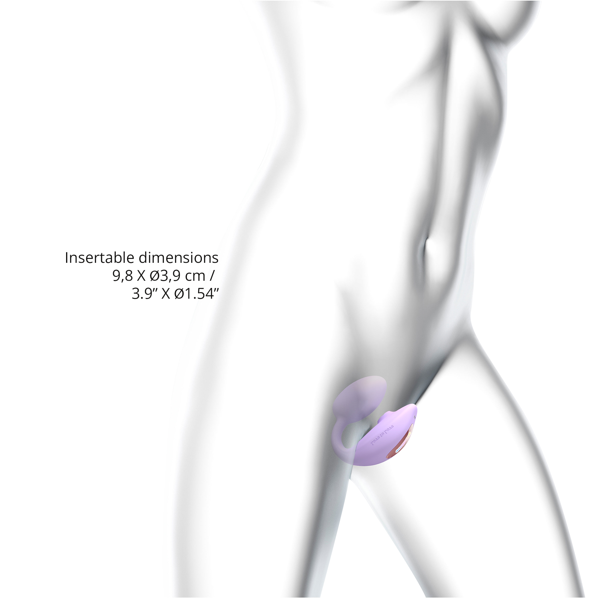 Cтимулятор клитора и зоны G с пультом для пары Love to love WONDERLOVER - VIVA MAUVE_5