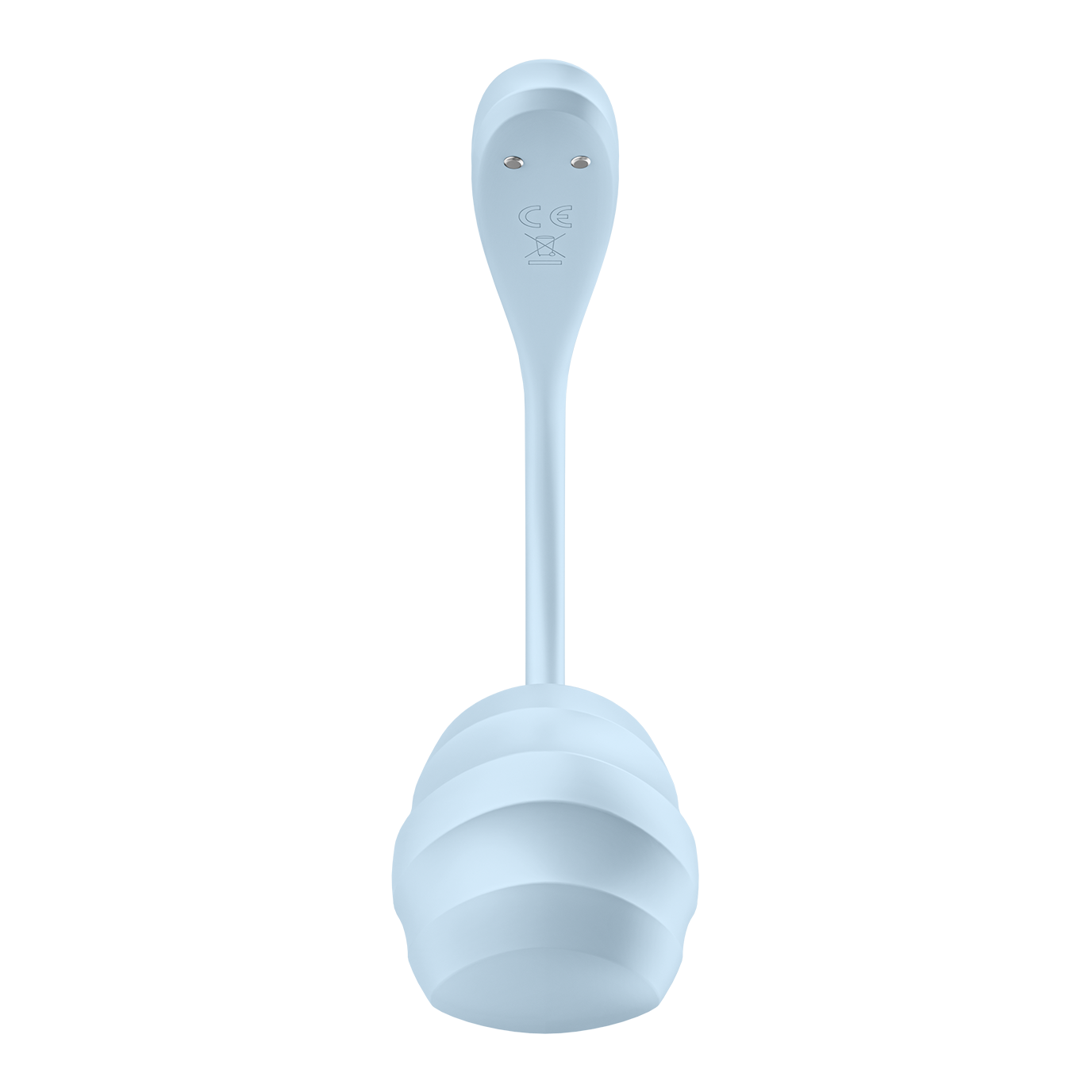 Виброяйцо Satisfyer Smooth Petal, голубой_4