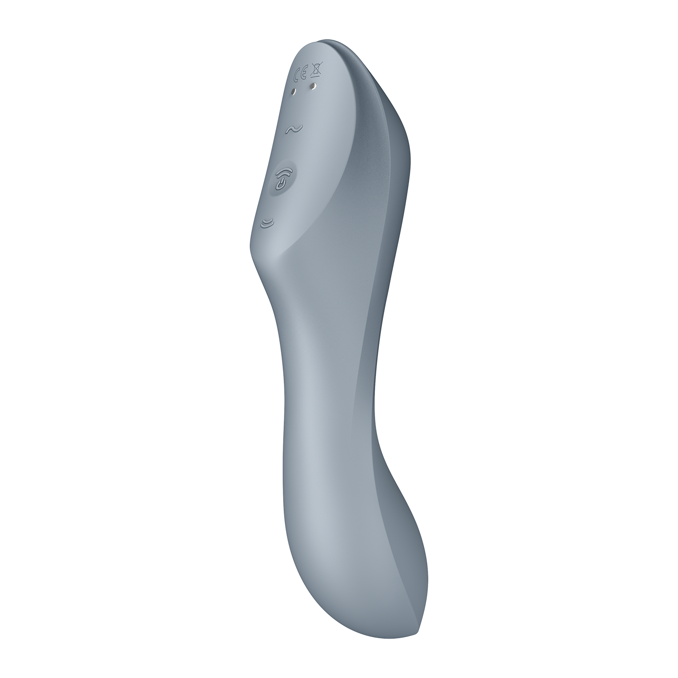 Вакуумно-клиторальный вибромассажер Satisfyer Curvy Trinity 3, серый_5